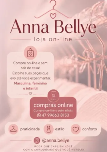 Loja de roupas, acessórios,perfumes on-line.Vc escolhe e levo até vc.