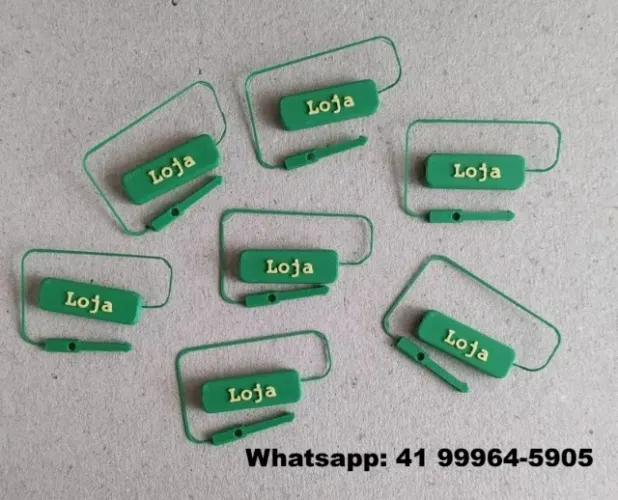 lacres personalizados de autenticidade para tag!  100 Unidades.