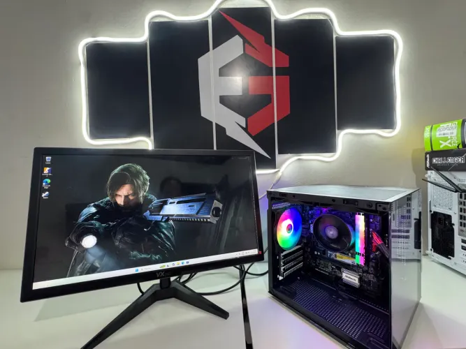 Pc Gamer Ryzen 3 + 16gb de memoria + nvme de 256gb + Fonte de 500w