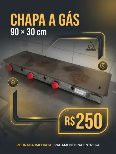 Chapa para lanches