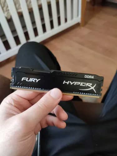 Memória RAM HyperX Fury 8GB DDR4 2400MHz