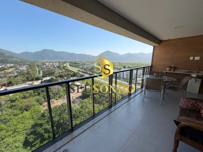 Apartamento 3 qts c/suíte Mobiliado Vista indevassável - Lume Barra Bonita Recreio