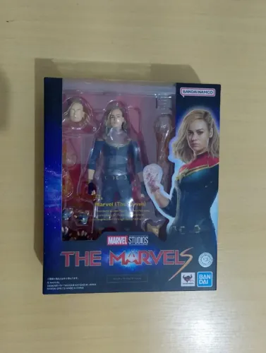 Capitã Marvel THE MARVELS - SH Figuarts - Bandai - LACRADA