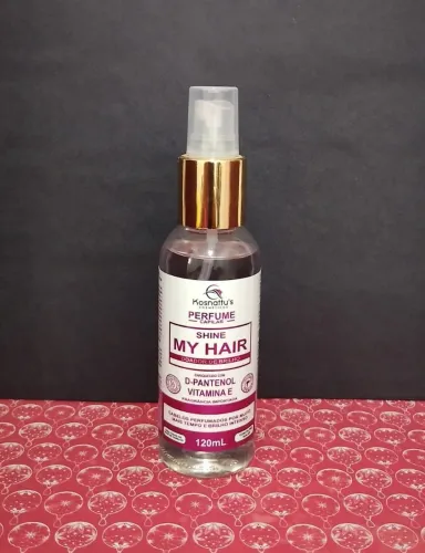 Perfume capilar, enriquecido com D-pantenol vitamina E