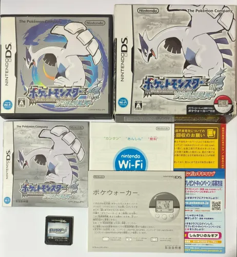 Pokémon Soul Silver Big Box original jpn sem pokewalker leia o anúncio 