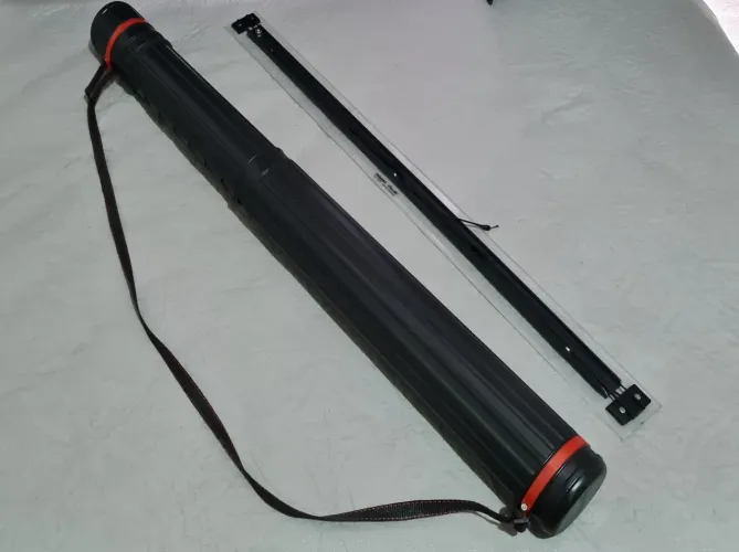 Régua Paralela 80cm e Tubo retrátil para projetos