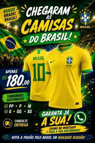 Vende-se camisas do Brasil tailandesas 1.1