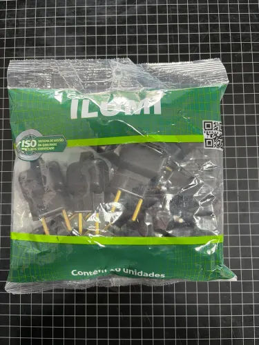 KIT COM 10 PINO MACHO 2P 10a RETO ILUMI PT