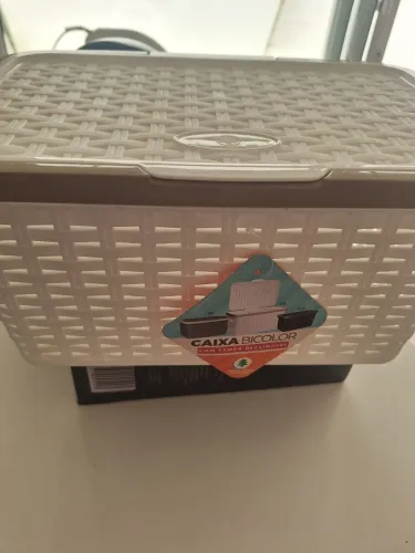caixa organizadora de 7,5 L nova