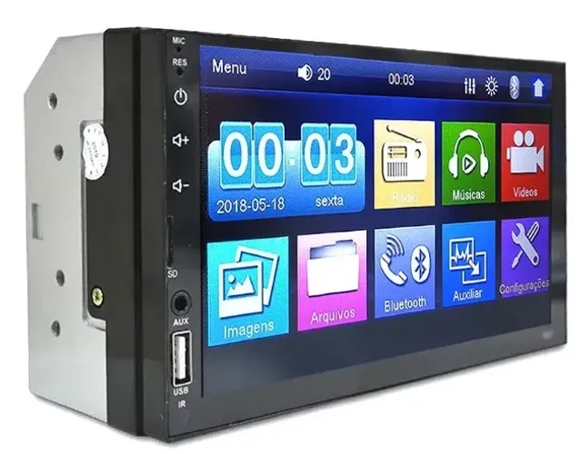 Som Multimidia A Central Multimidia 2 Din