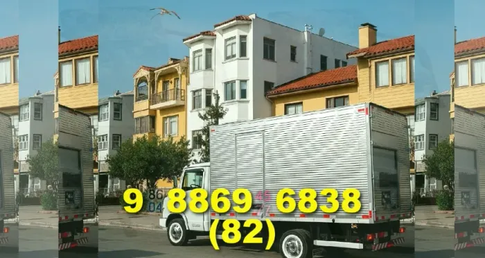 Mudança/Transporte de Cargas, frete rápido e seguro em Maceió, contato na descrição.