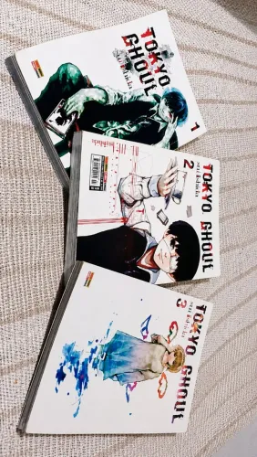 Mangás Tokyo Ghoul volumes 1,2 e 3 | Muito bem conservados