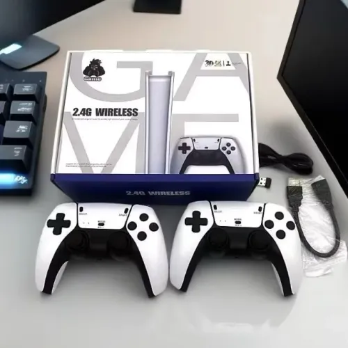 Game Stick Com 2 Controles Sem Fio Estilo PS5 - Entrega Grátis