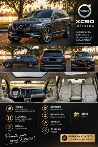 Volvo XC 90 T-8 Hibrido Inscript 2.0 5P 2020