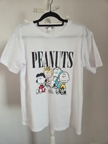 Camisa pnuts turma do Mickey seminova 100% algodão 