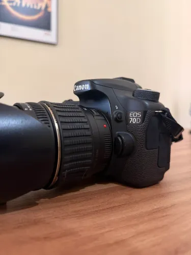 Canon 70D + lentes 50mm e tamron 17-40mm