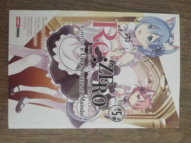 Manga Re:Zero Uma Semana na Mansão Vol.05