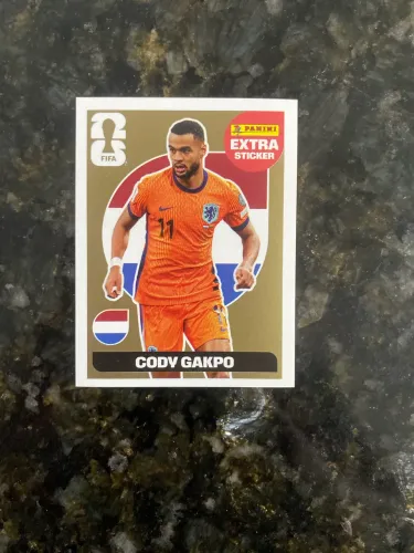 Extra Sticker Gold - Copa do Mundo 2026