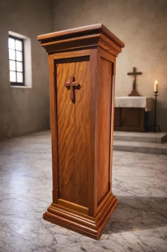 Coluna / pedestal para igreja