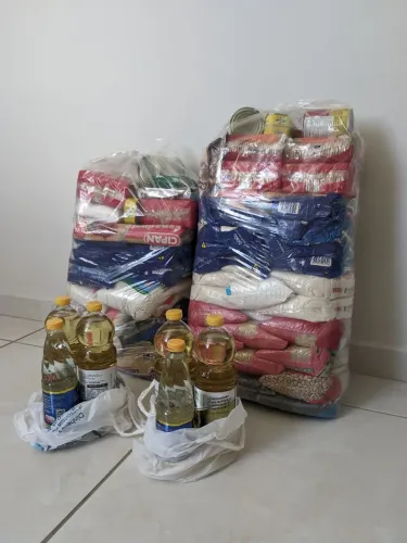 Cesta Básica Completa e Gigante (Mais de 45kg de Alimentos!)