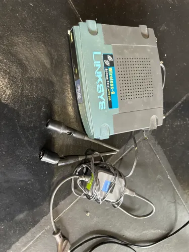 Roteador linksys usado