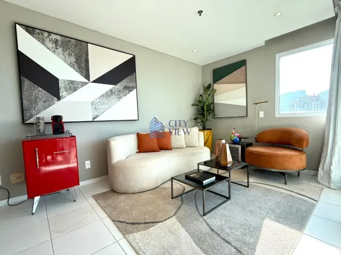 ALUGAMOS EXCELENTE FLAT MOBILIADO DE 52M² , COM VISTA PARA O MAR - HOTEL WYNDHAM