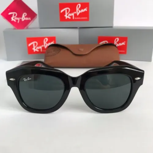 óculos ray ban state black piano lentes de cristal
