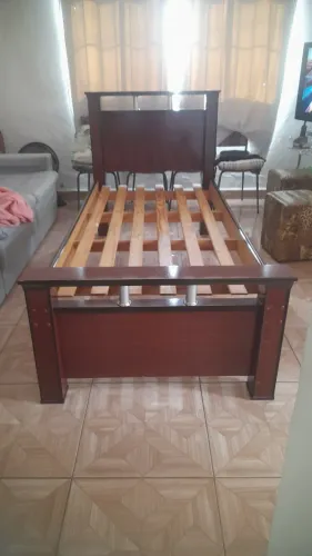 Cama de Solteiro Com Colchão