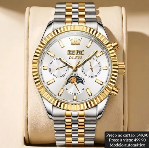 Relógio Masculino Automático Premium Original