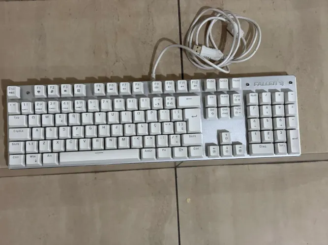 Teclado de Pc Fallen Pantera de Switch Azul