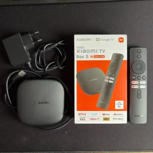 Xiaomi Mi Box S 3ª Geração 4K Wi-Fi 6 32GB Original