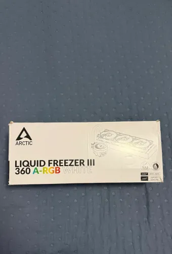 Water Coller Branco- Artic Liquid Freezer 3- 360 A-RGB