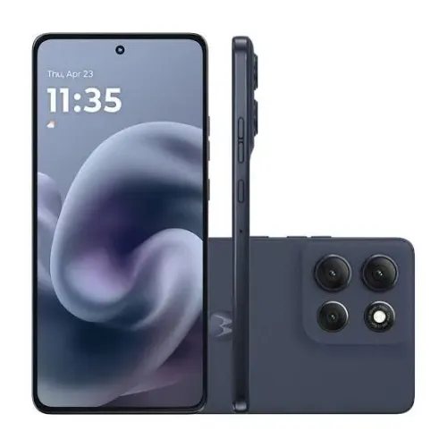 Moto G86 5G 256GB 24GB RAM Tela 1.5K P-OLED Grafite - Lacrado