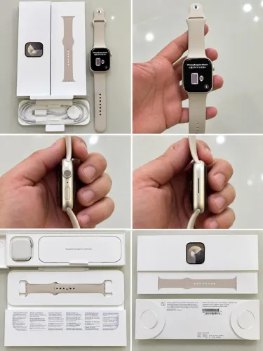 Apple Watch Séries 9 45mm Starlight