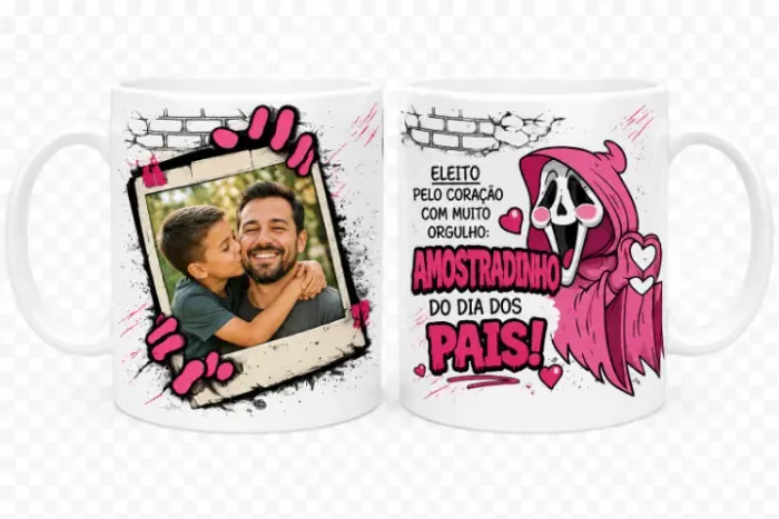 Caneca Personalizada Alta Qualidade com Foto Nome ou Time