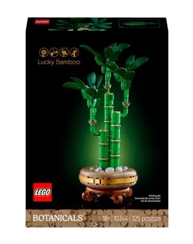 JUGUETE DE CONSTRUCCIÓN LEGO BOTANICALS LUCKY BAMBOO 10344 325 PIEZAS