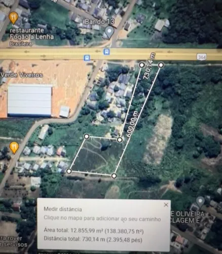 TERRENO 12.800 m² na BR-364, KM 13 | PORTO VELHO/RO