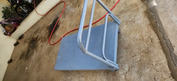 Carrinho de carga plataforma