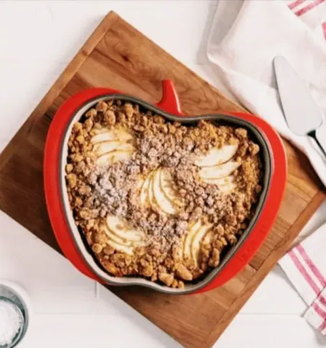 Maça Vermelha Assadeira Le Creuset