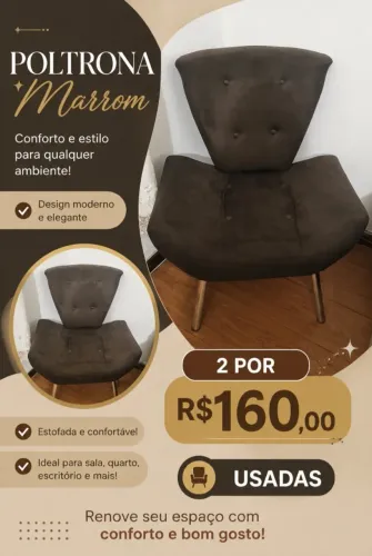 2 Poltronas usadas