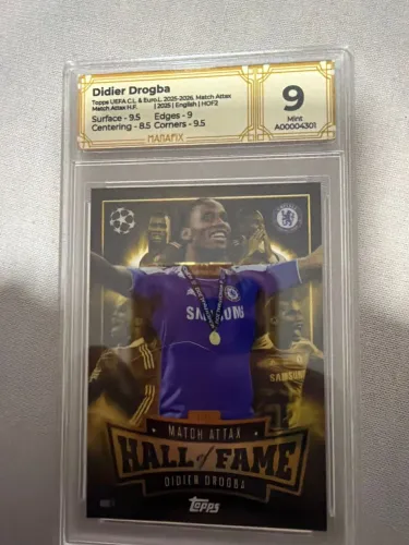 CARD TOPPS - DIDIER DROGBA - HALL OF FAME RARO