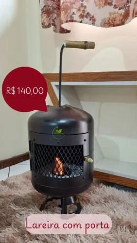 Lareiras Ecológicas  COM PORTA 