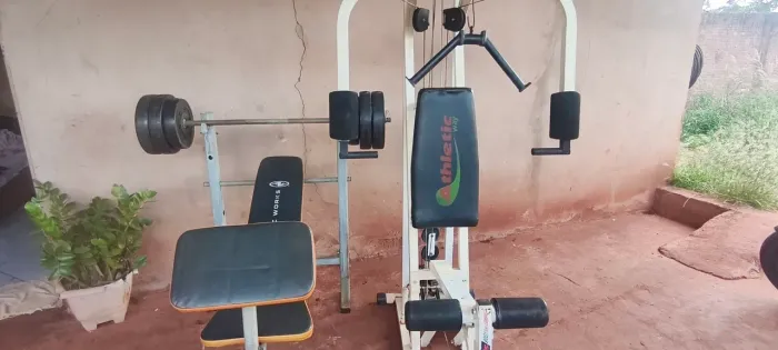 Estacão de musculação 2.por um
