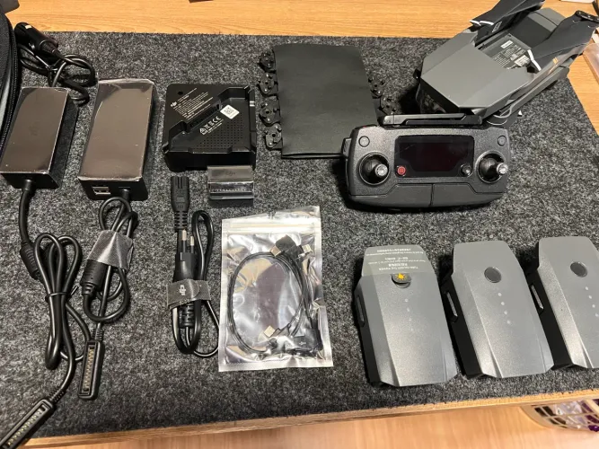 DJI Mavic Pro Platinum Fly More Combo + 3 Baterias Originais