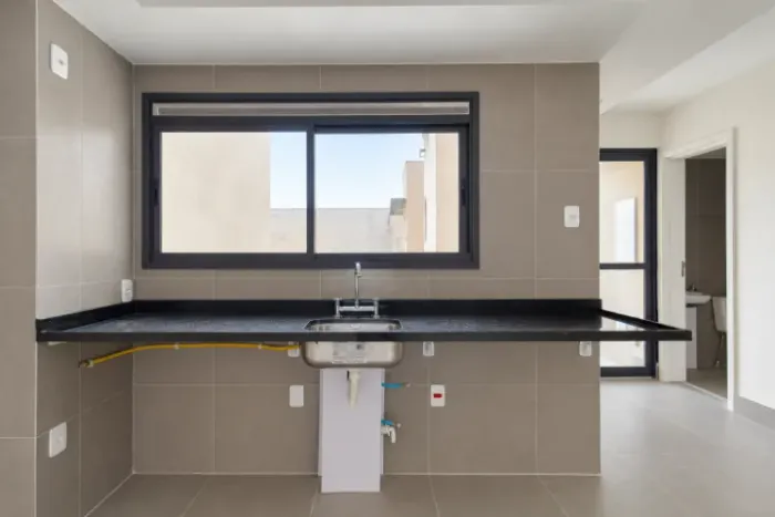 Pia Cozinha 260x58cm Granito São Gabriel Nova