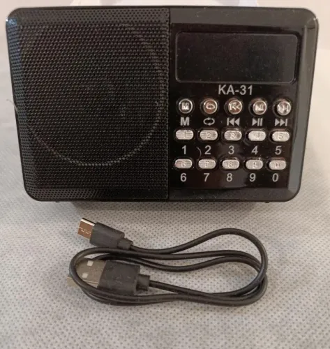 Rádio MP3 portátil digital Kapbom