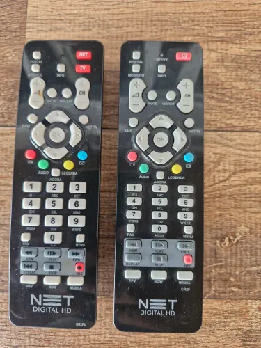 Controle remoto aparelho net
