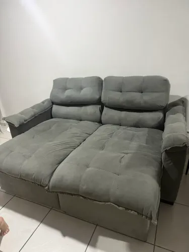 Sofá retrátil reclinável