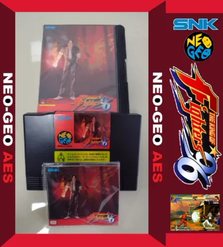 Cartucho The King Of Fighters 96 para Neo Geo Aes 