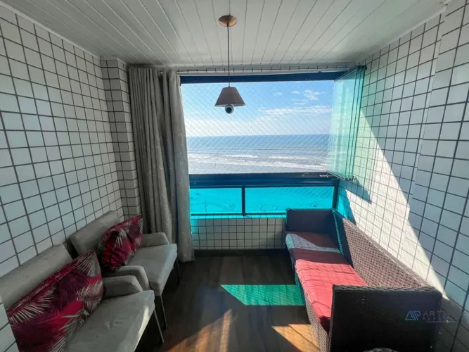 Apartamento à venda em Praia Grande com 2 dormitórios - Vista Mar - Lazer